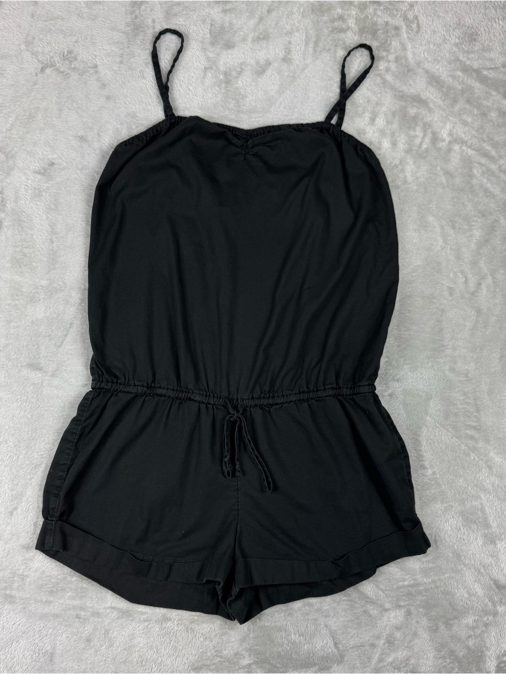 Victoria secret pink black romper size S